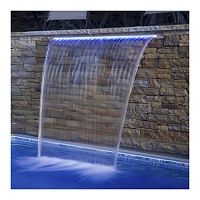 Стеновой водопад Aquaviva PB 600-150(L) с LED подсветкой