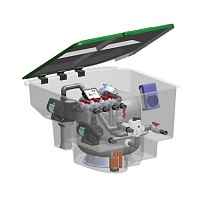 Комплексная фильтрационная установка AquaViva EMD-7CP (7м3/ч)